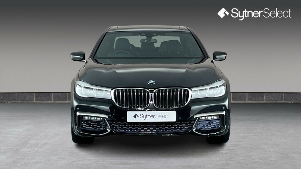 BMW 7 Series 750I M Sport Black #4