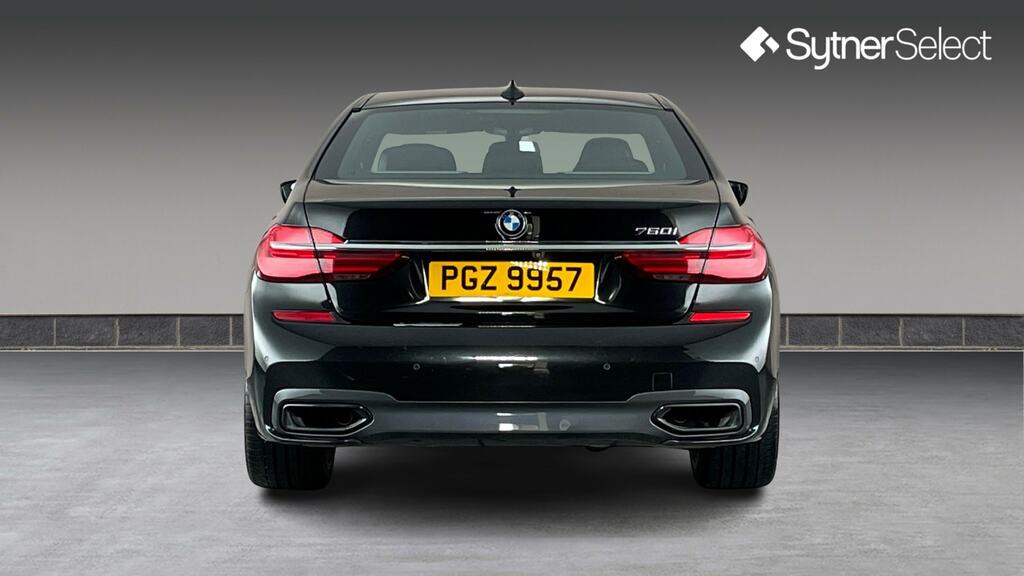 BMW 7 Series 750I M Sport Black #5