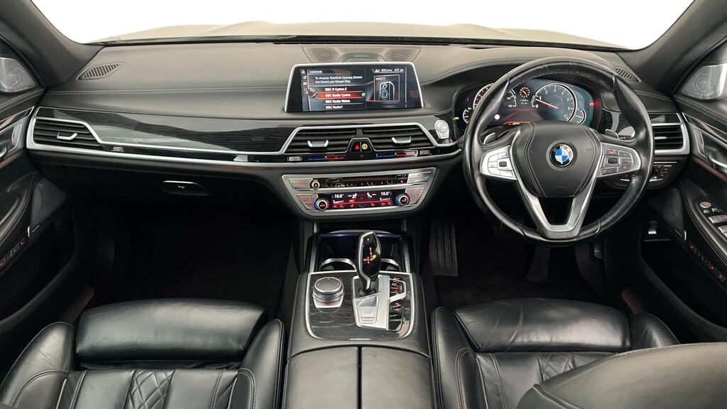 BMW 7 Series 750I M Sport Black #6