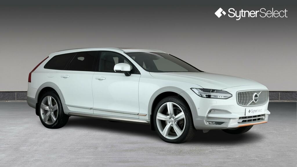 Volvo V90 Cross Country 2.0 D4 Cross Country Ocean Race Awd Geartron White
