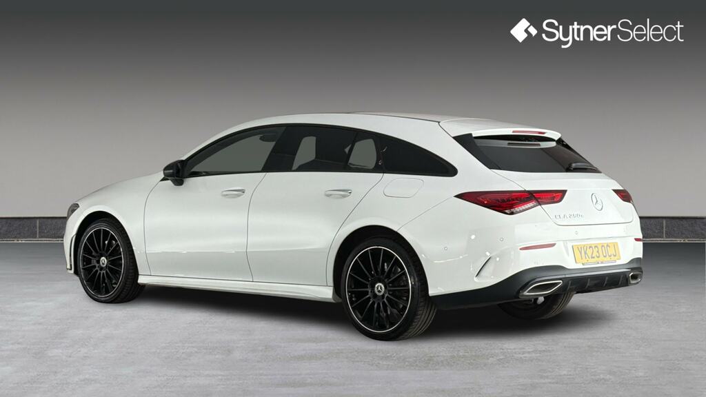 Mercedes-Benz CLA Class Cla 250E Amg Line Premium Night Ed Tip YK23OCJ White #2