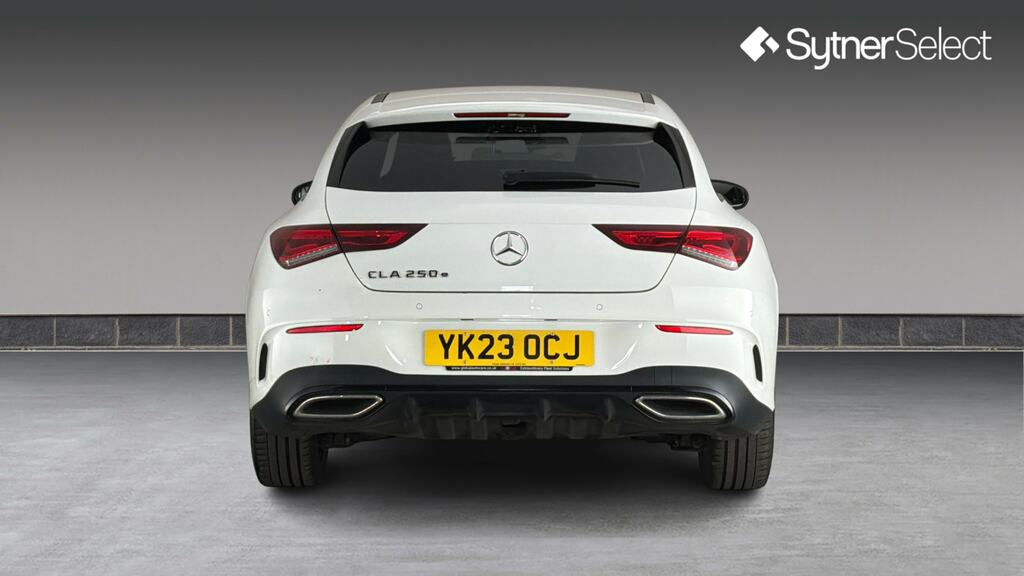 Mercedes-Benz CLA Class Cla 250E Amg Line Premium Night Ed Tip YK23OCJ White #5