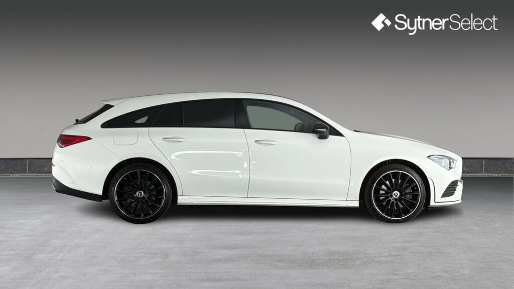 Mercedes-Benz CLA Class Cla 250E Amg Line Premium Night Ed Tip YK23OCJ White #3