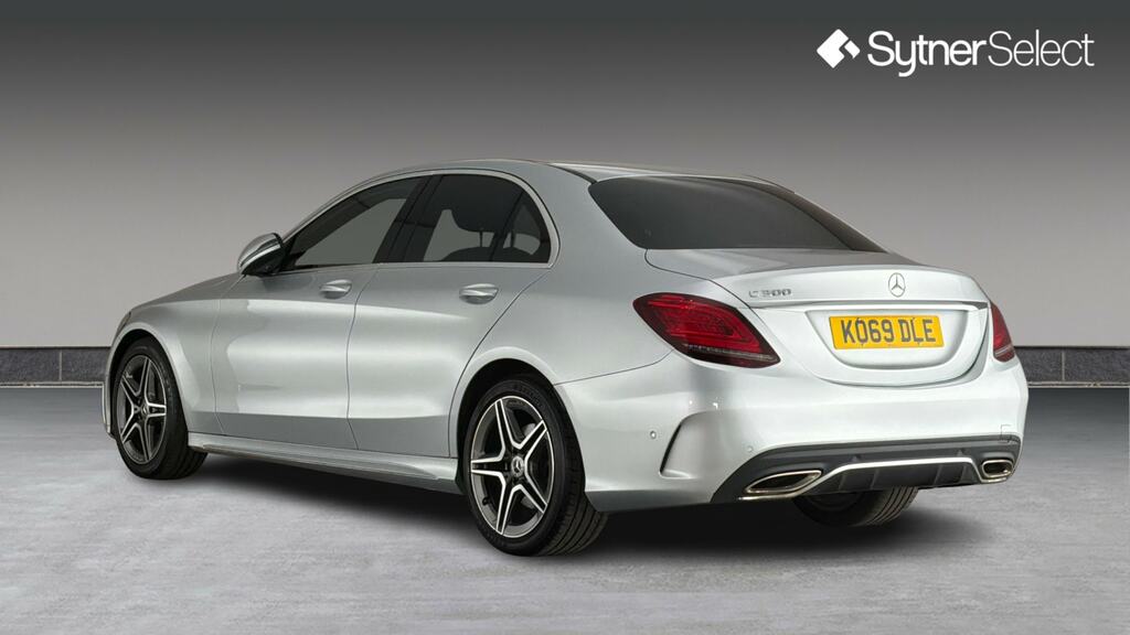 Mercedes-Benz C Class C300 Amg Line Premium 9G-tronic KO69DLE Silver #2