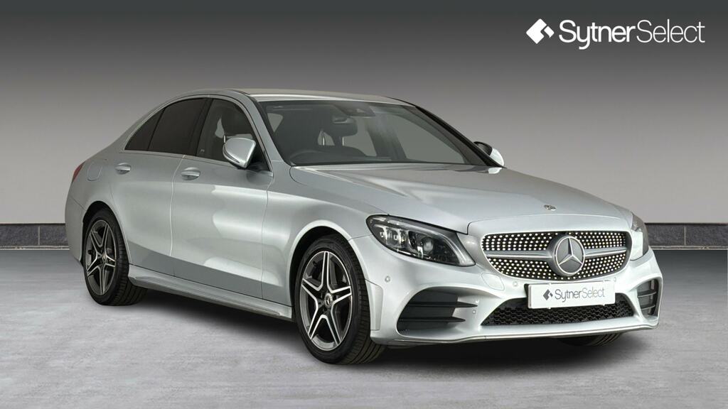 Mercedes-Benz C Class C300 Amg Line Premium 9G-tronic Silver