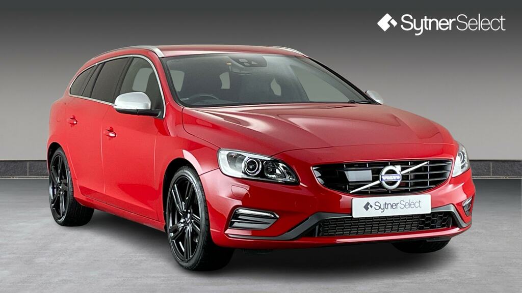 Volvo V60 2.0 D4 R-design Nav 188 Bhp Black #1