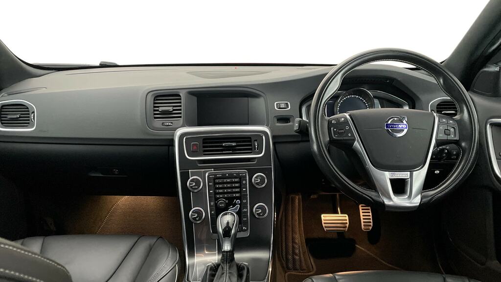 Volvo V60 2.0 D4 R-design Nav 188 Bhp Black #6