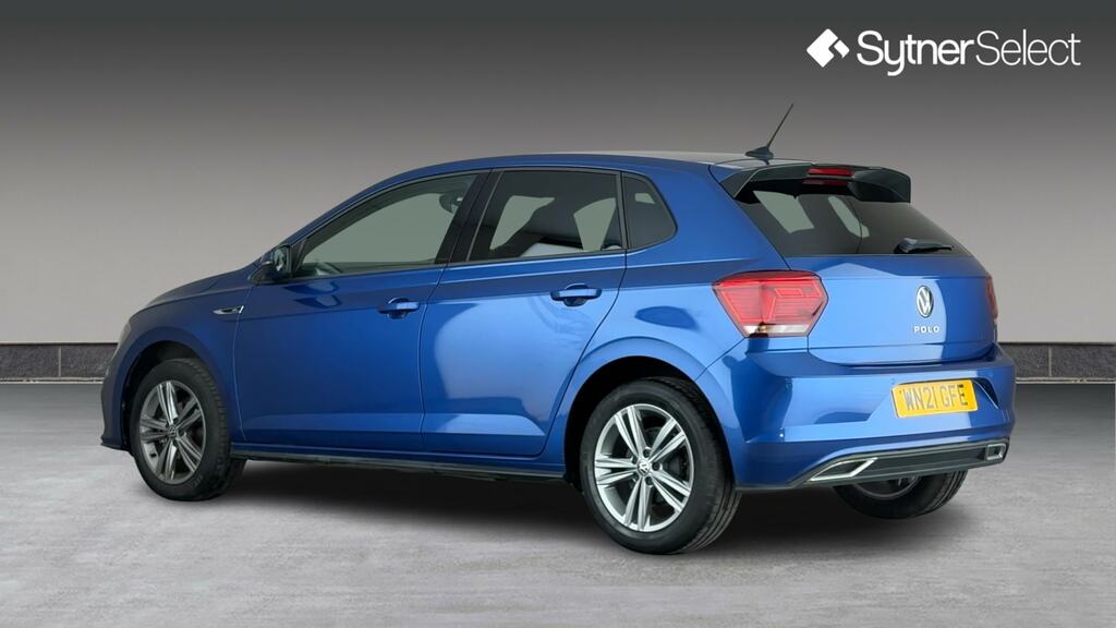 Volkswagen Polo 1.0 Tsi R-line Blue #2