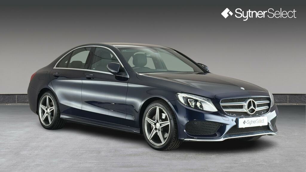 Mercedes-Benz C Class C220d Amg Line Blue
