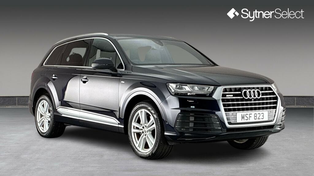 Audi Q7 3.0 Tdi Quattro S Line Tip Blue