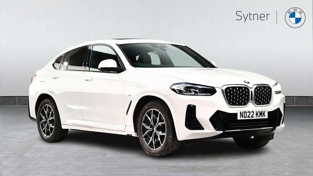 BMW X4 Xdrive20d Mht M Sport Step White