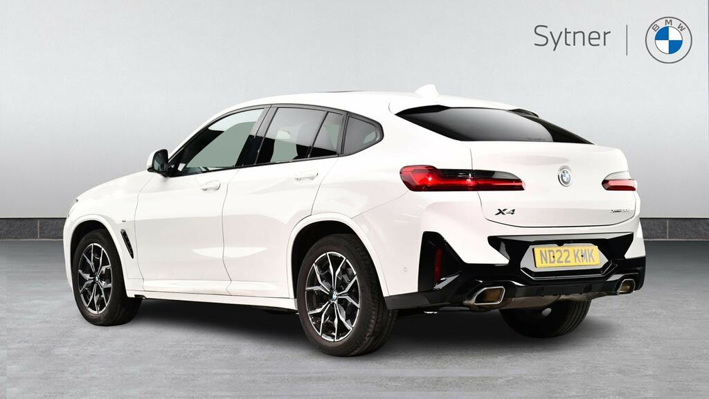 BMW X4 Xdrive20d Mht M Sport Step White #2