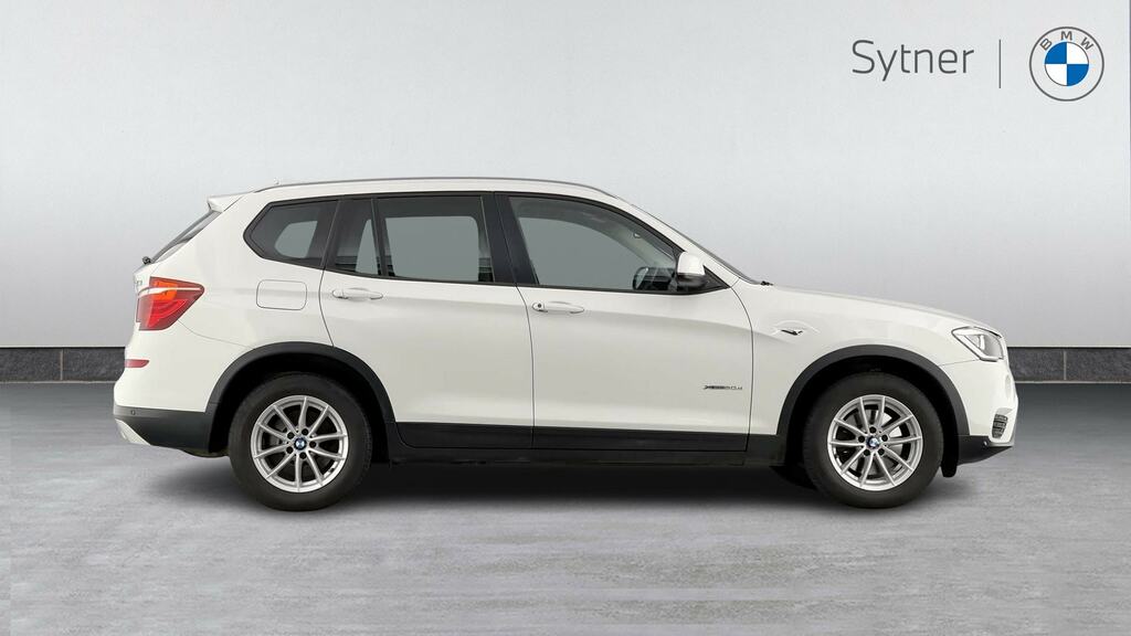 BMW X3 Xdrive20d Se White #3