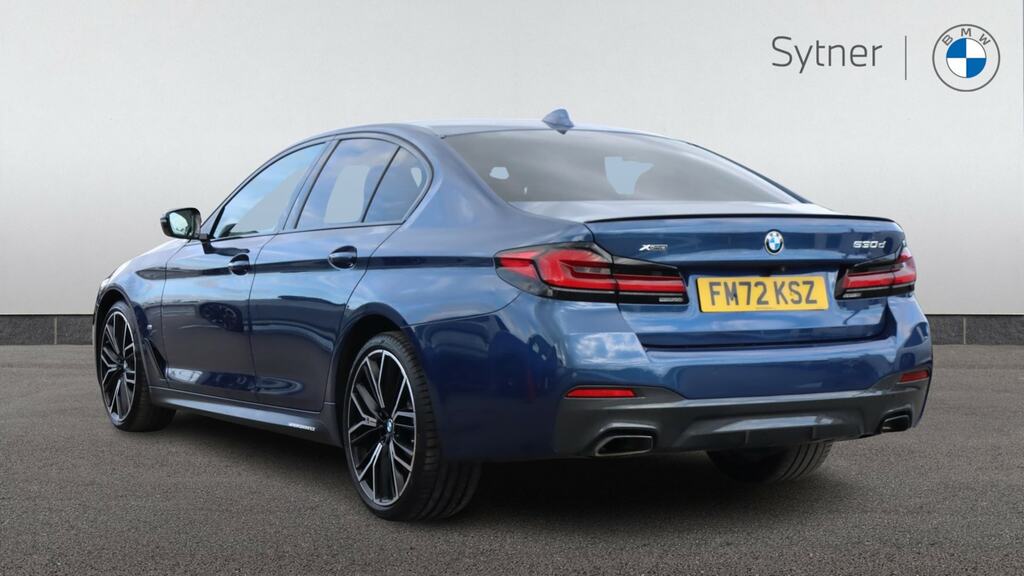 BMW 5 Series 530D Xdrive Mht M Sport Pro Pack Blue #2