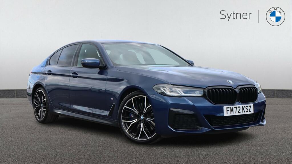 BMW 5 Series 530D Xdrive Mht M Sport Pro Pack Blue