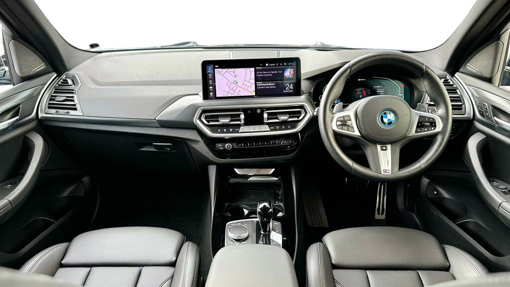 BMW X3 Xdrive 30E M Sport Techpro Pack YF73EWA Blue #4