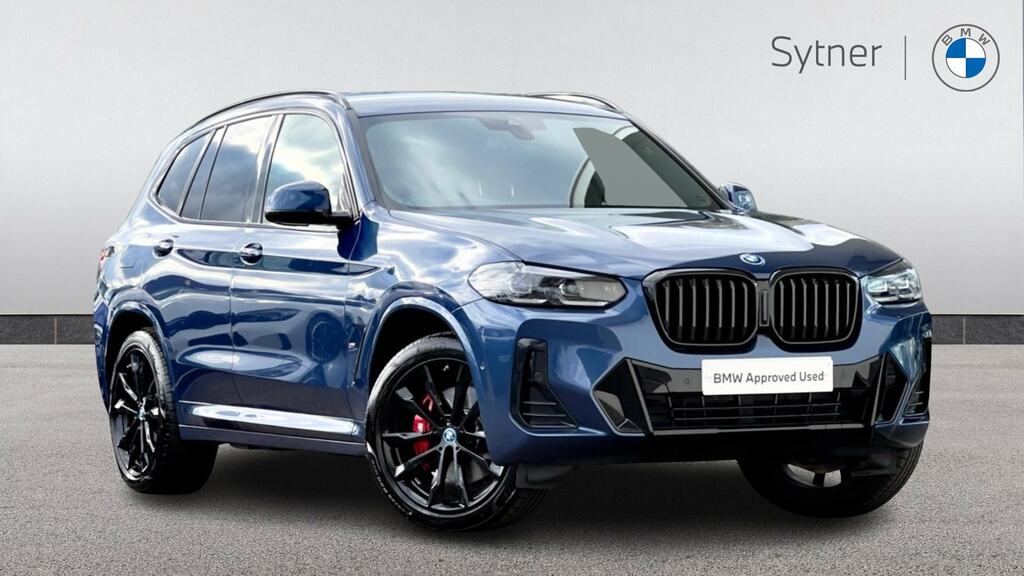 BMW X3 Xdrive 30E M Sport Techpro Pack Blue