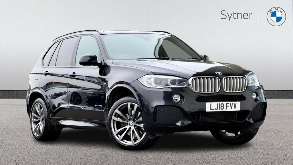 BMW X5 Xdrive40d M Sport Black