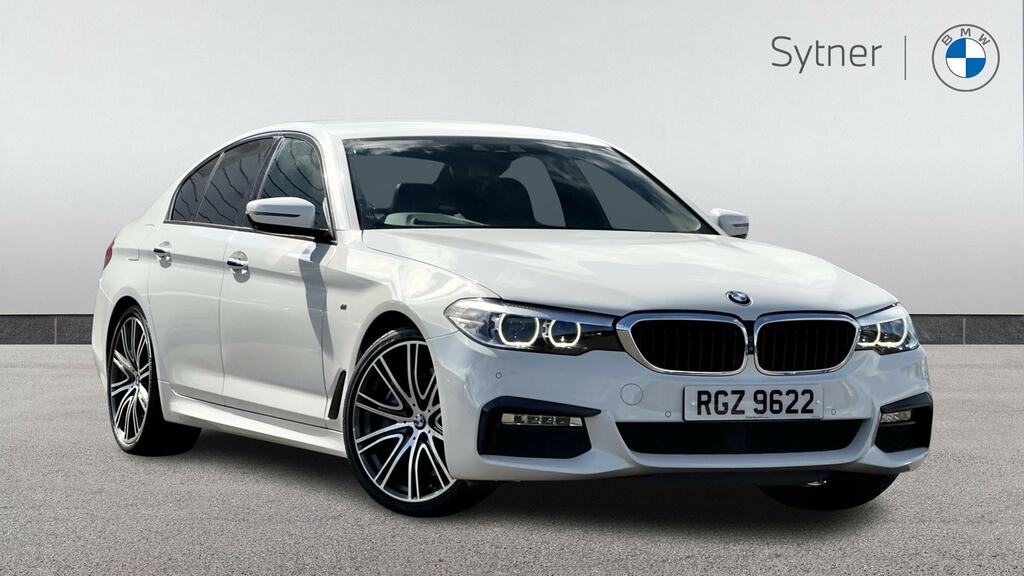 BMW 5 Series 540I Xdrive M Sport White