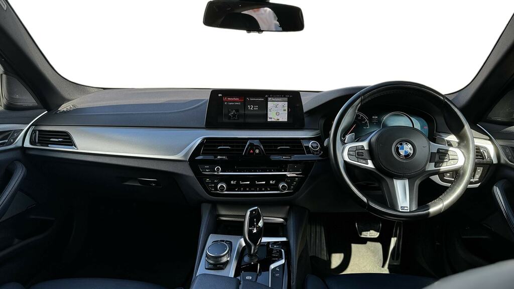BMW 5 Series 540I Xdrive M Sport White #4