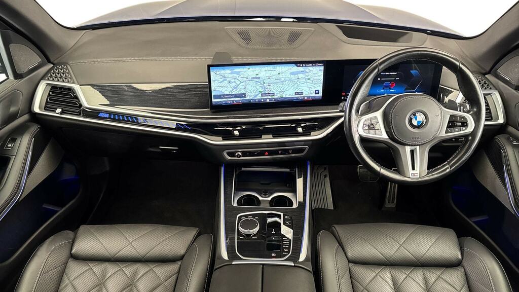 BMW X5 Xdrive M60i Mht Blue #4