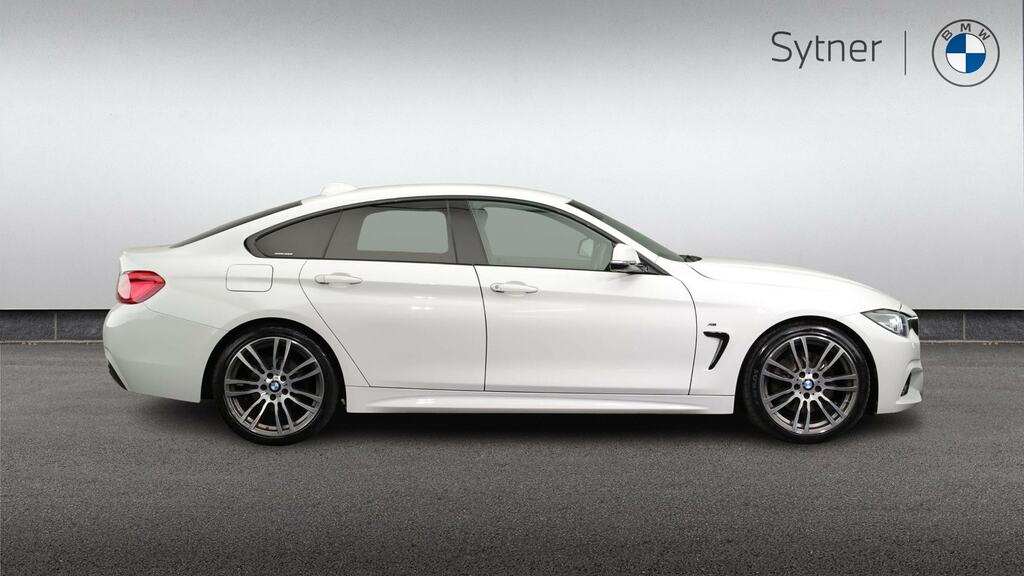 BMW 4 Series Gran Coupe 430I M Sport Professional Media YG18KUE White #3