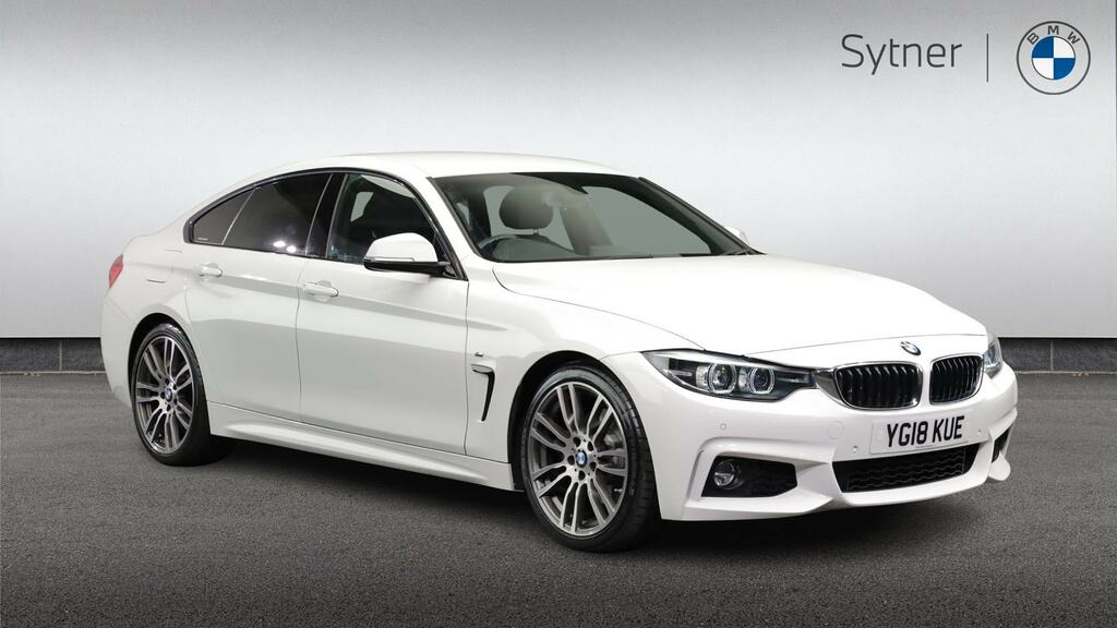 BMW 4 Series Gran Coupe 430I M Sport Professional Media White