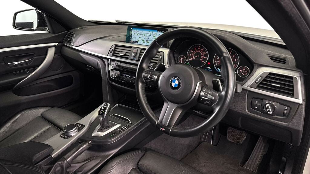 BMW 4 Series Gran Coupe 430I M Sport Professional Media YG18KUE White #6