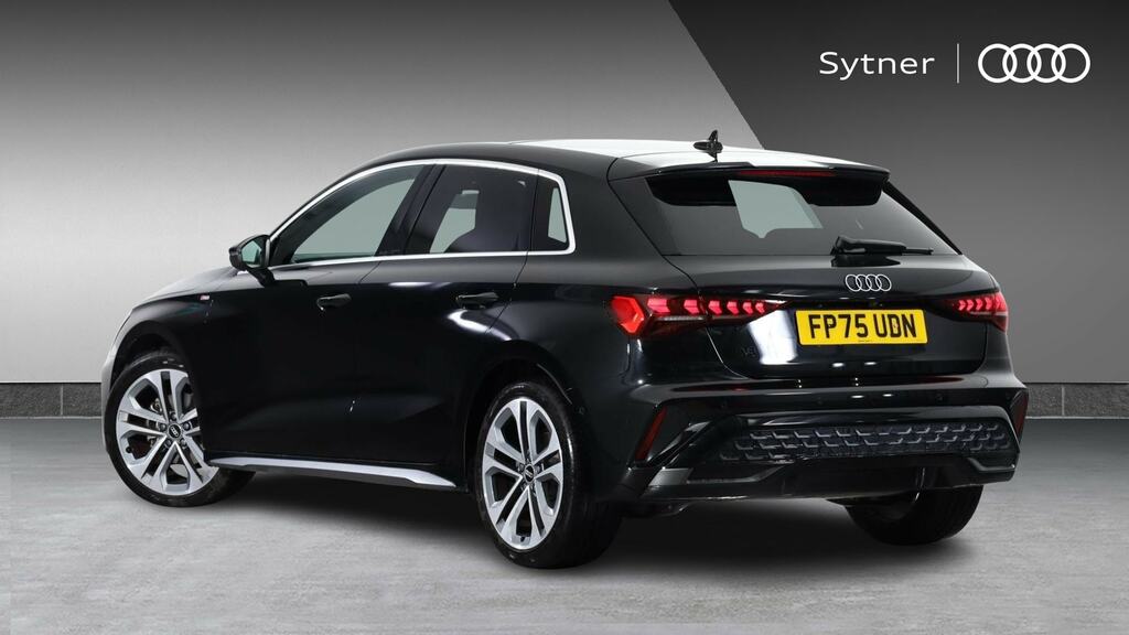 Audi A3 1.5 Tfsi 150 S Line S Tronic Tech Pack FP75UDN Black #3