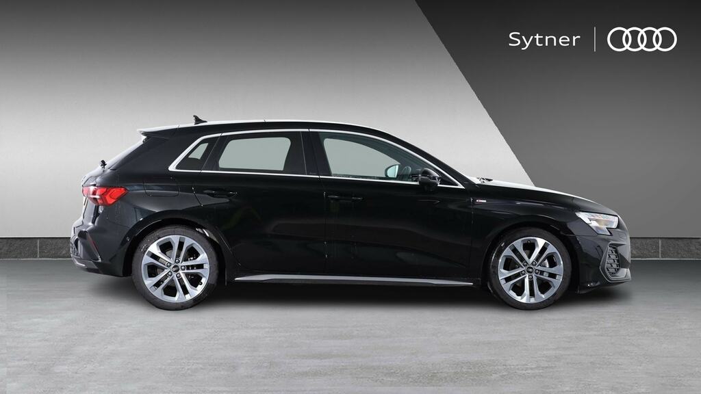 Audi A3 1.5 Tfsi 150 S Line S Tronic Tech Pack FP75UDN Black #4