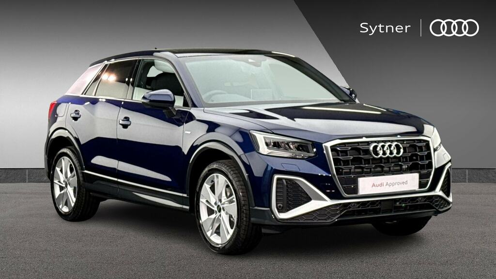 Audi Q2 35 Tfsi S Line S Tronic Tech Pro Blue