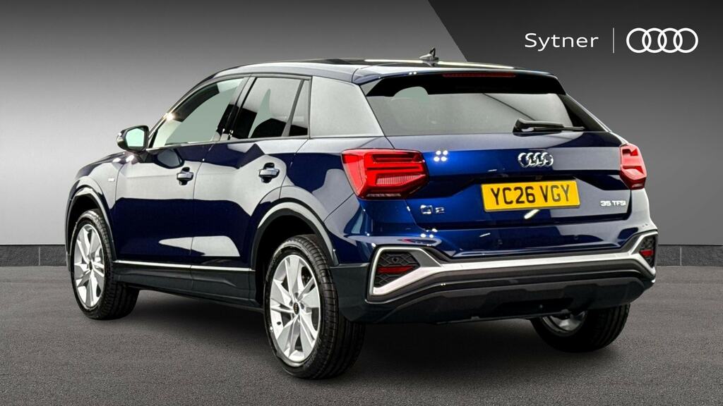 Audi Q2 35 Tfsi S Line S Tronic Tech Pro YC26VGY Blue #3
