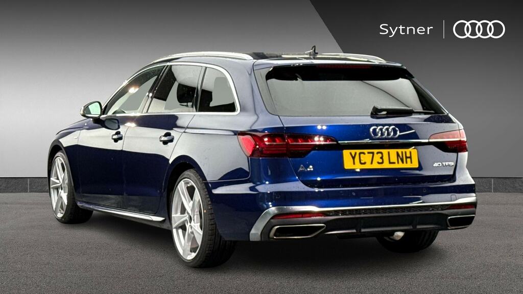 Audi A4 Avant 40 Tfsi 204 S Line S Tronic YC73LNH Blue #3