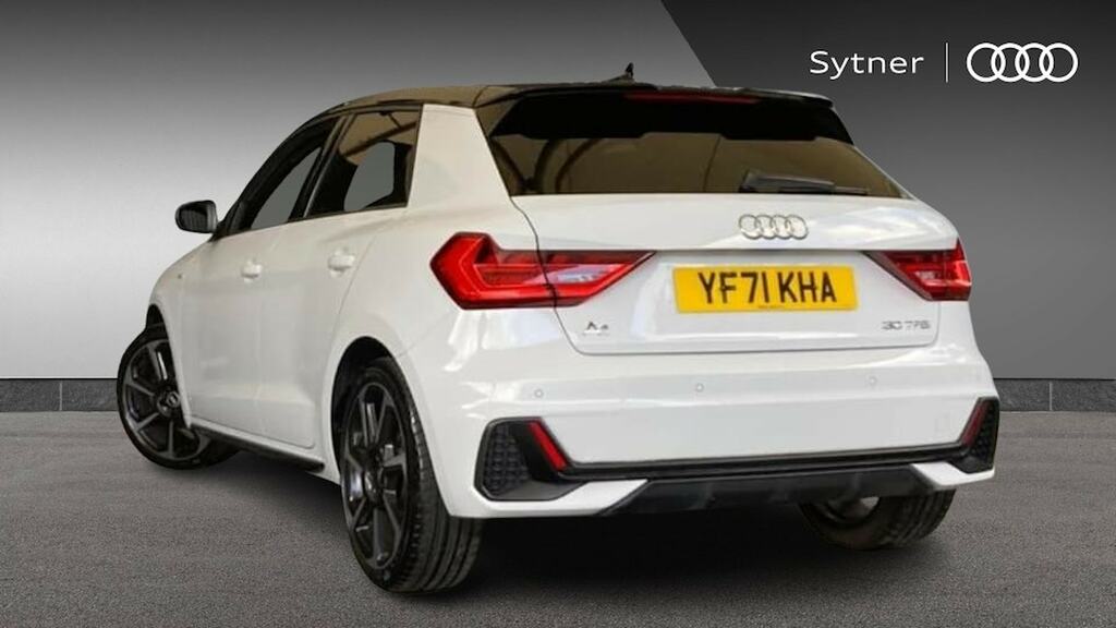 Audi A1 30 Tfsi 110 Black Edition Tech Pack YF71KHA White #3