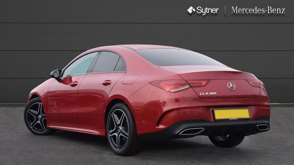 Mercedes-Benz CLA Class Cla 180 Amg Line Executive Tip FG23ZPT Red #2