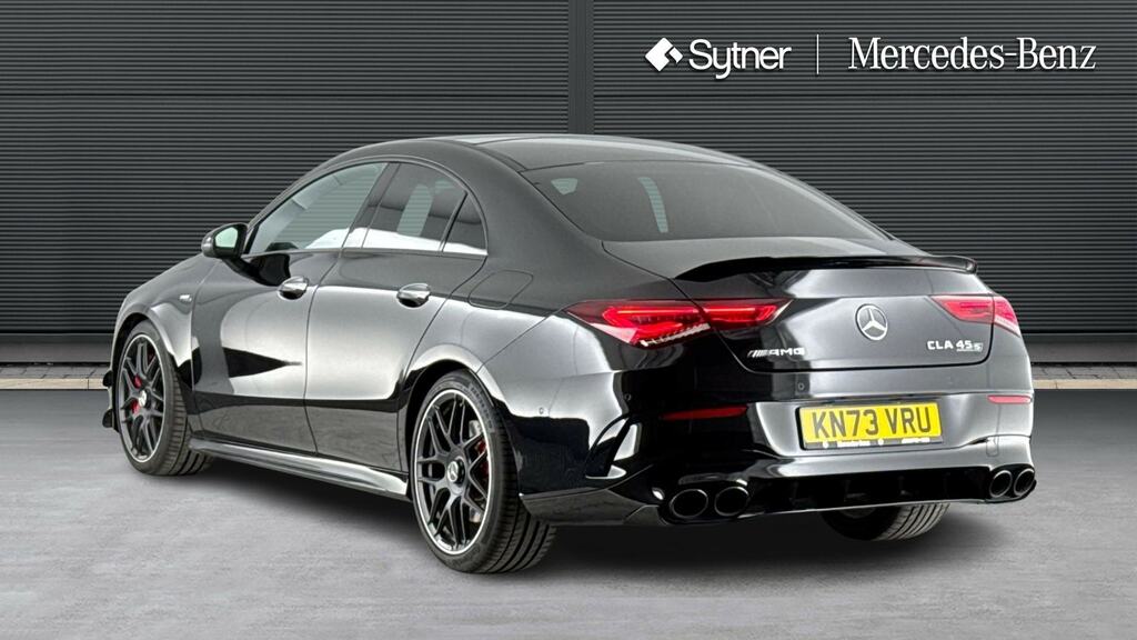 Mercedes-Benz CLA Class Cla 45 S 4Matic Plus Tip Black #2