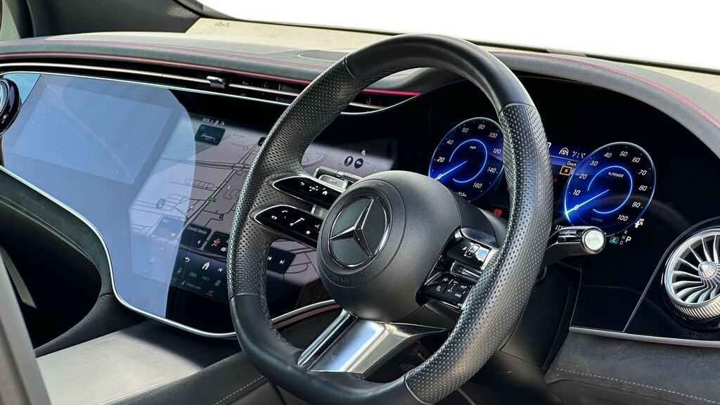 Mercedes-Benz EQE Eqe 500 4Matic 300Kw Amg Line Prem 91Kwh Silver #3