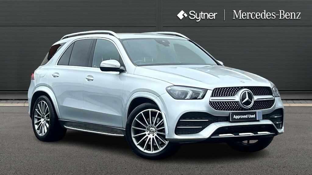 Mercedes-Benz GLE Class Gle 300D 4Matic Amg Line Prem 9G-tronic 7 St Silver