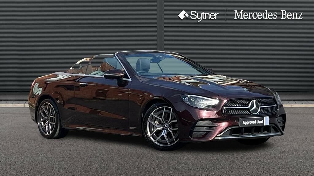 Mercedes-Benz E Class E300 Amg Line Premium 9G-tronic Red
