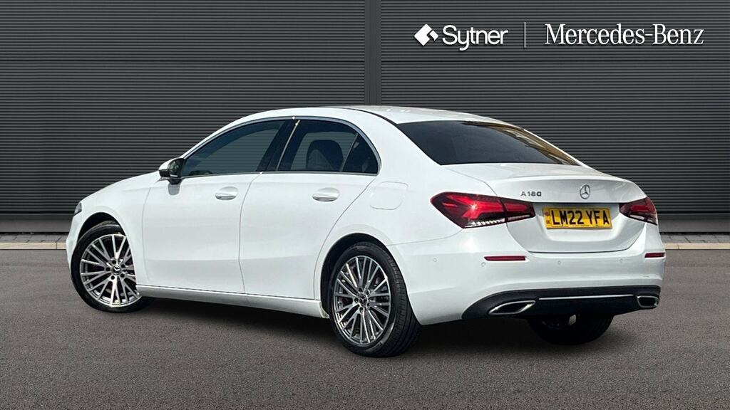 Mercedes-Benz A Class A180 Sport Executive Edition LM22YFA White #2