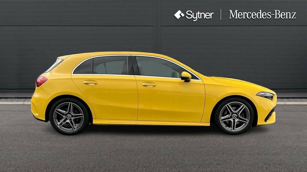 Mercedes-Benz A Class A200 Amg Line Executive KJ23XMW Yellow #4