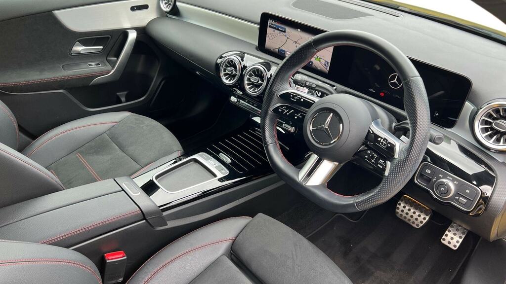 Mercedes-Benz A Class A200 Amg Line Executive KJ23XMW Yellow #3