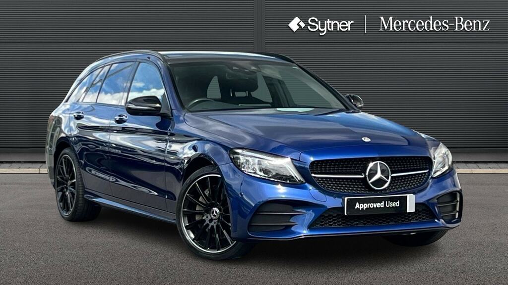 Mercedes-Benz C Class C300e Amg Line Night Ed Premium Plus 9G-tronic Blue
