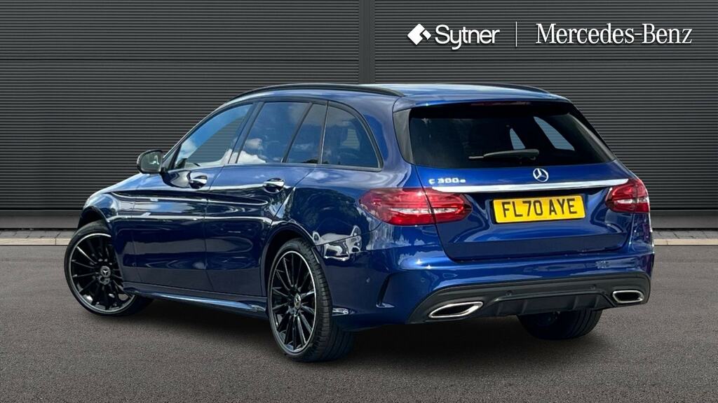 Mercedes-Benz C Class C300e Amg Line Night Ed Premium Plus 9G-tronic Blue #2