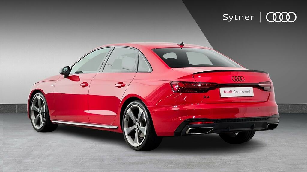 Audi A4 40 Tfsi 204 Black Edition S Tronic FE72ZYG Red #3