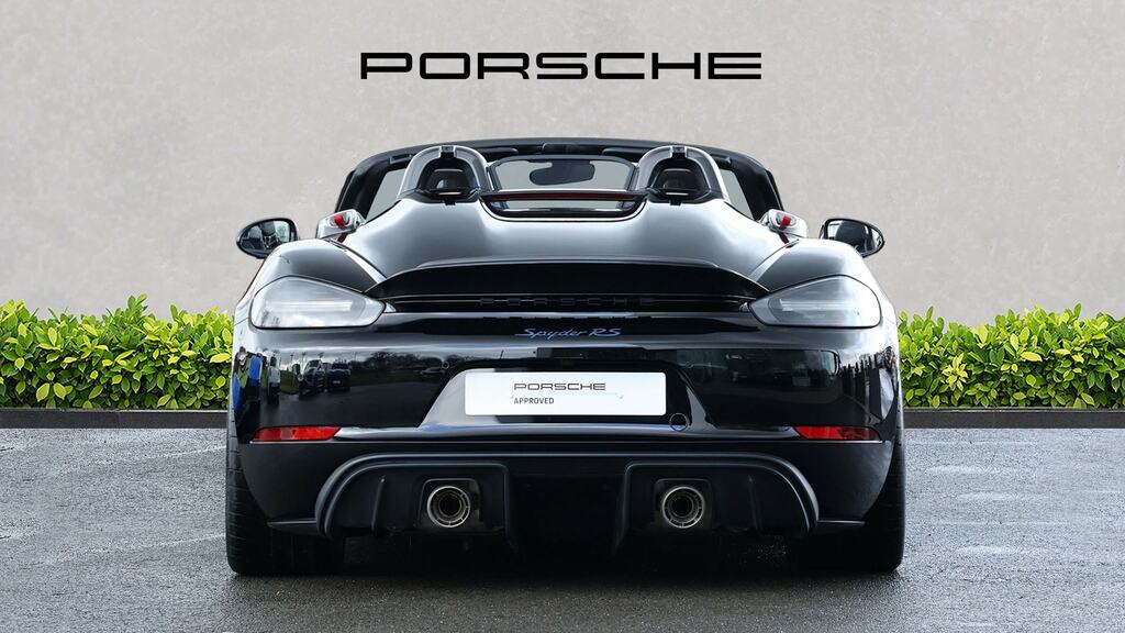 Porsche 718 Spyder 4.0 Rs Pdk Black #6