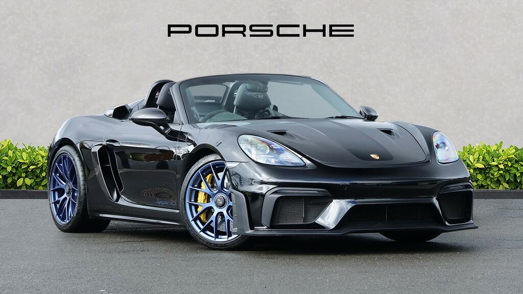 Porsche 718 Spyder 4.0 Rs Pdk Black