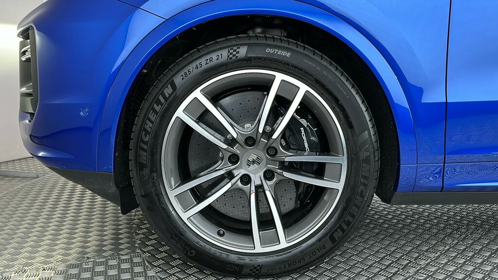 Porsche Cayenne Turbo E-hybrid Tiptronic S Blue #6