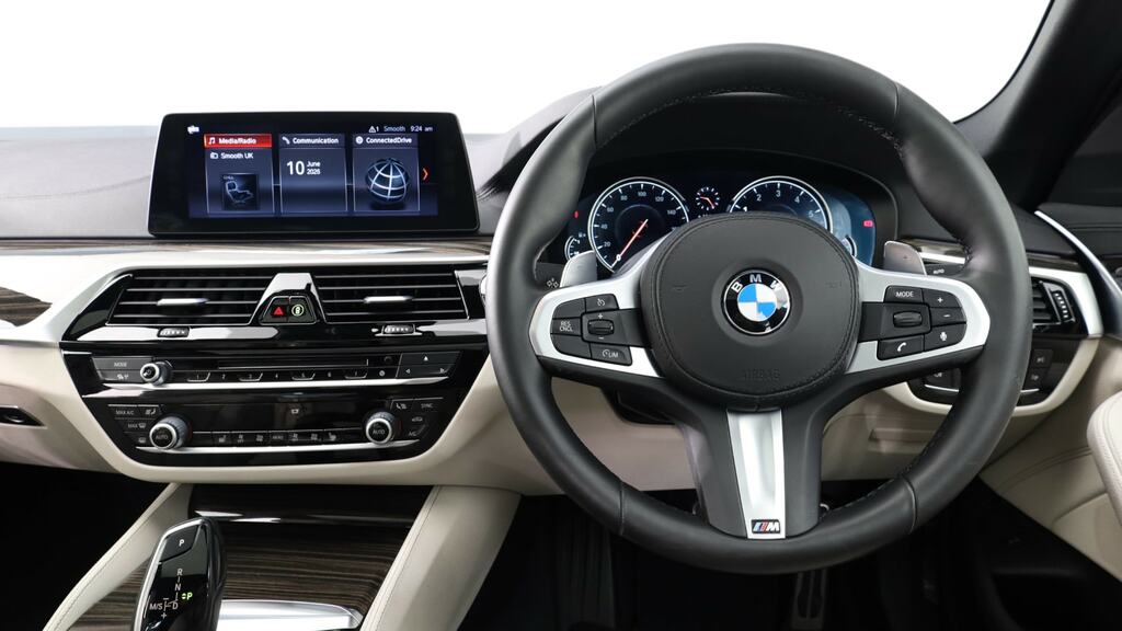 BMW 5 Series 530I M Sport Black #5