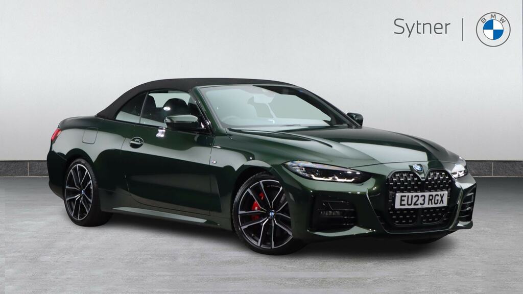 BMW 4 Series 430D Mht M Sport Step Pro Pack Green #2
